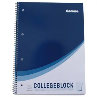 A-SERIES Collegeblock AS1140 A5 80 Blatt 70 g/m² liniert