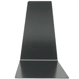 ALCO Buchstütze 4304 2 Stück Metall 120 x 140 x 145 mm schwarz