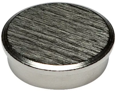 ALCO Kraftmagnet 7038 Ø 30 mm silber gebürstet