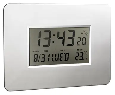 ALCO LCD-Funkuhr 191-2 mit Thermometer