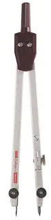 ARISTO Einsatzzirkel College 55030 inkl. Ersatzmine silber-weinrot
