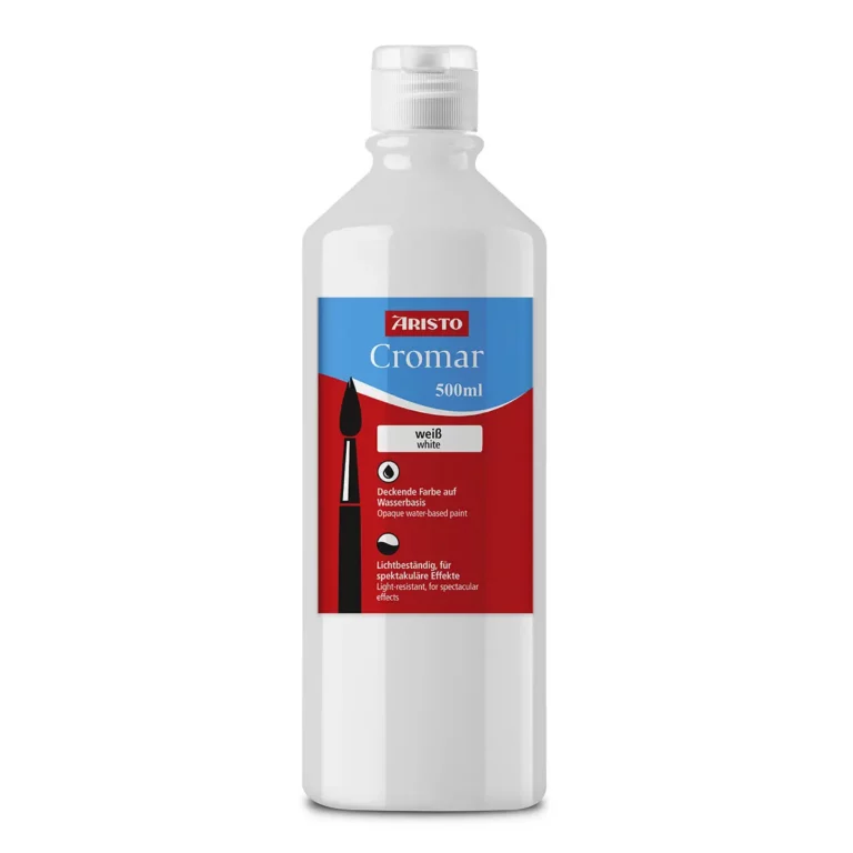 ARISTO Flüssigmalfarbe Cromar AR30930 500 ml weiß