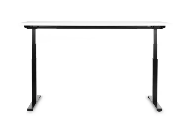 BAKKER ELKHUIZEN Schreibtisch WORK & MOVE 120 x 70 cm elektrisch höhenverstellbar weiß/schwarz
