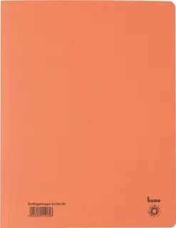 BENE Dreiflügelmappe 81700 A4 Recyclingkarton 250 g/m² 245 x 320 mm orange