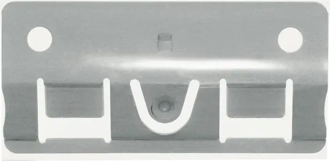 BENE Metallreiter 116354 Vetro Mobil 50 Stück 6 x 3 cm silber