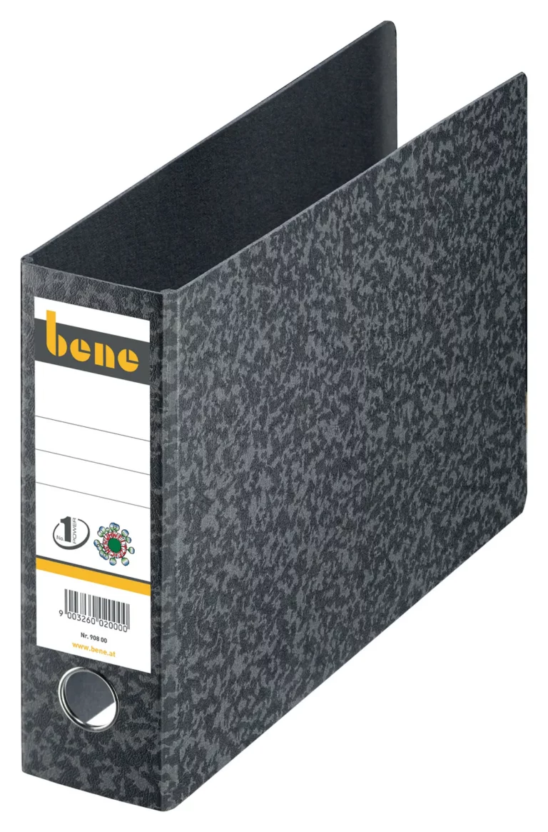 BENE Ordner 90800 A4 quer Hartpappe breit 7