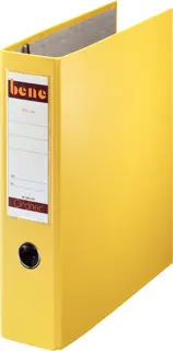BENE Postscheckordner 292900 2x A5 quer mit 2 Hebelmechaniken PP breit 7