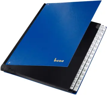 BENE Pultordner 75416 A4 31-teilig 1 - 31 PP blau
