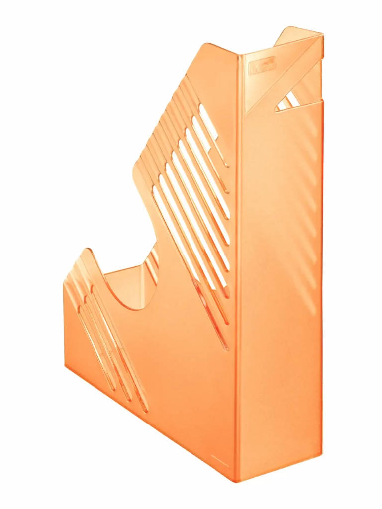 BENE Stehsammler 50100 A4 Polystyrol 80 x 315 x 245 mm orange transparent