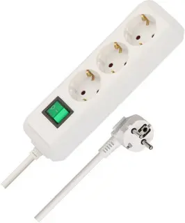 BRENNENSTUHL Steckdosenleiste Eco-Line 3-fach mit Schalter 1
