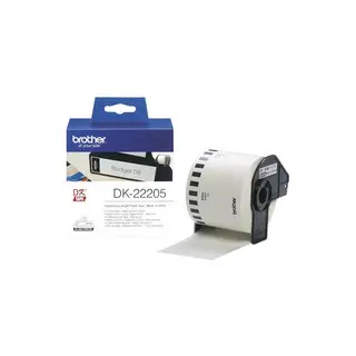 BROTHER Endlosetiketten DK-22205 auf Rolle permanent 62 mm x 30