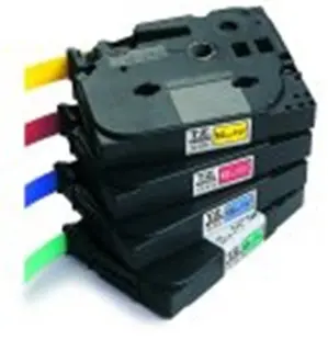 BROTHER Schriftband P-Touch TZE-211 6 mm x 8 m schwarz auf weiß