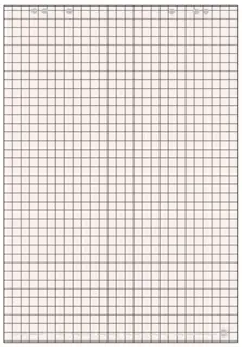 BÜROLINE Flipchartblock Recycling 5 Stück à 20 Blatt 65 x 98 cm kariert