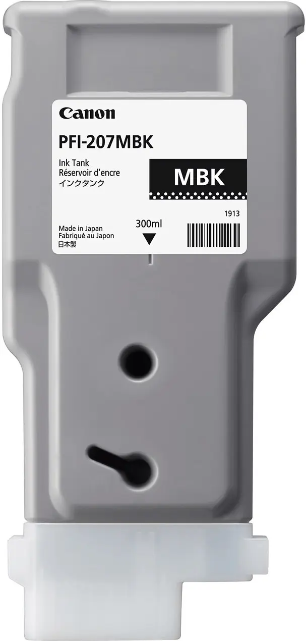 CANON Tintenpatrone PFI-207 300 ml mattschwarz