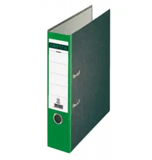 CENTRA Ordner Öko 220124 A4 Hartpappe breit 80 mm grün