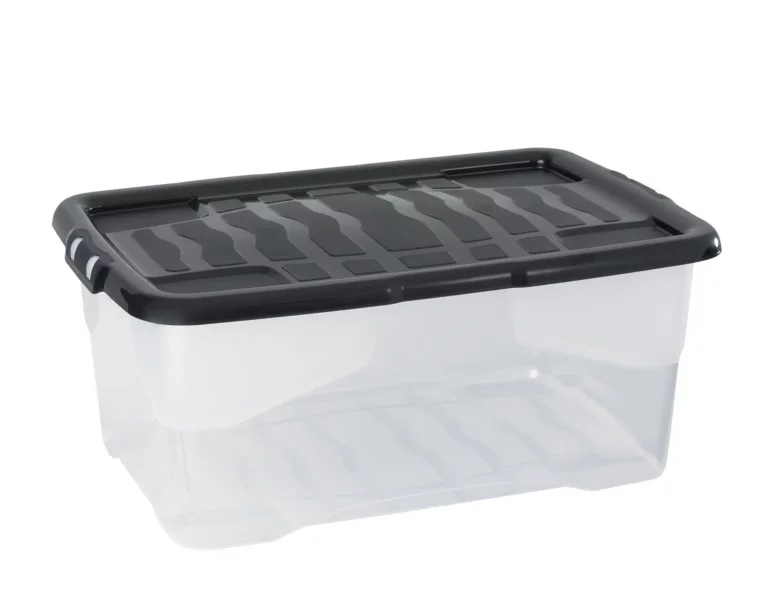 CEP Aufbewahrungsbox Curve 42 l mit Deckel transparent