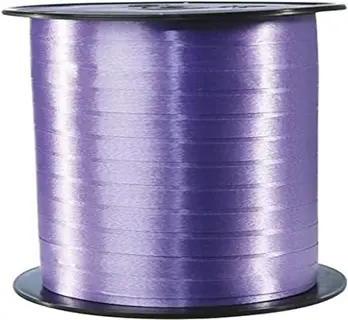 CLAIREFONTAINE Geschenkband Rolle 7 mm x 500 m lila glatt