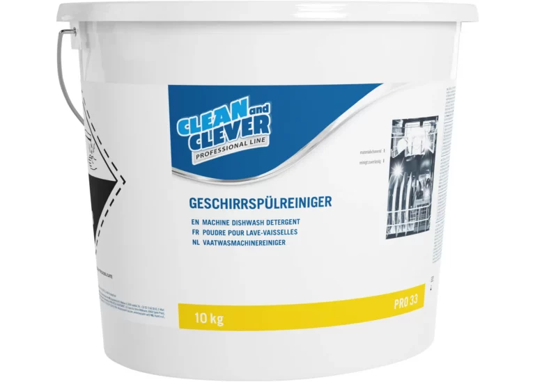 CLEAN & CLEVER Geschirrspülreiniger PRO33 10 kg