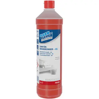 CLEAN & CLEVER Sanitärgrundreiniger PRO84 1 Liter