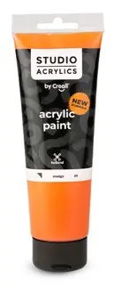 CREALL Acrylfarbe 250 ml orange