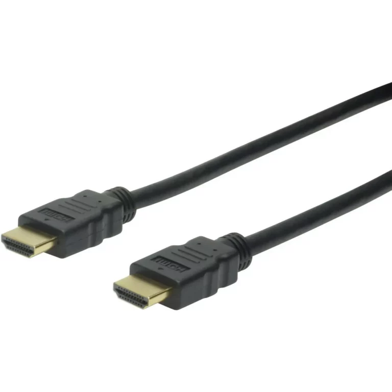 DIGITUS HDMI-Anschlusskabel High Speed mit Ethernet Typ A 3 m schwarz