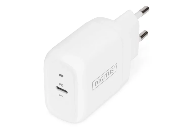 DIGITUS Ladeadapter Universal USB-C Power Delivery 3.0 20W weiß