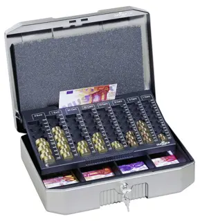 DURABLE Geldkassette 1782 EUROBOXX® M mit Zylinderschloss 35