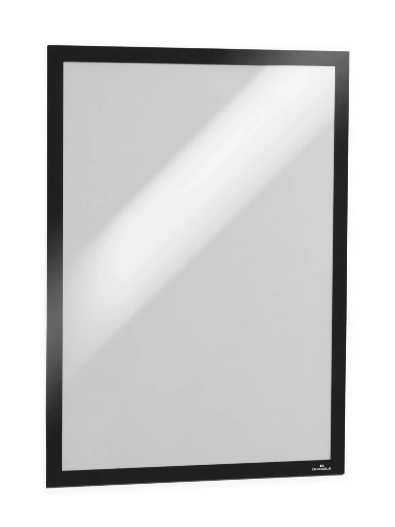 DURABLE Info-Rahmen 4873 DURAFRAME® 2 Stück A3 selbstklebend schwarz