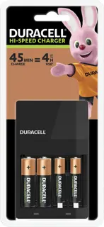 DURACELL Batterieladegerät CEF14 für 2x AA und 2x AAA