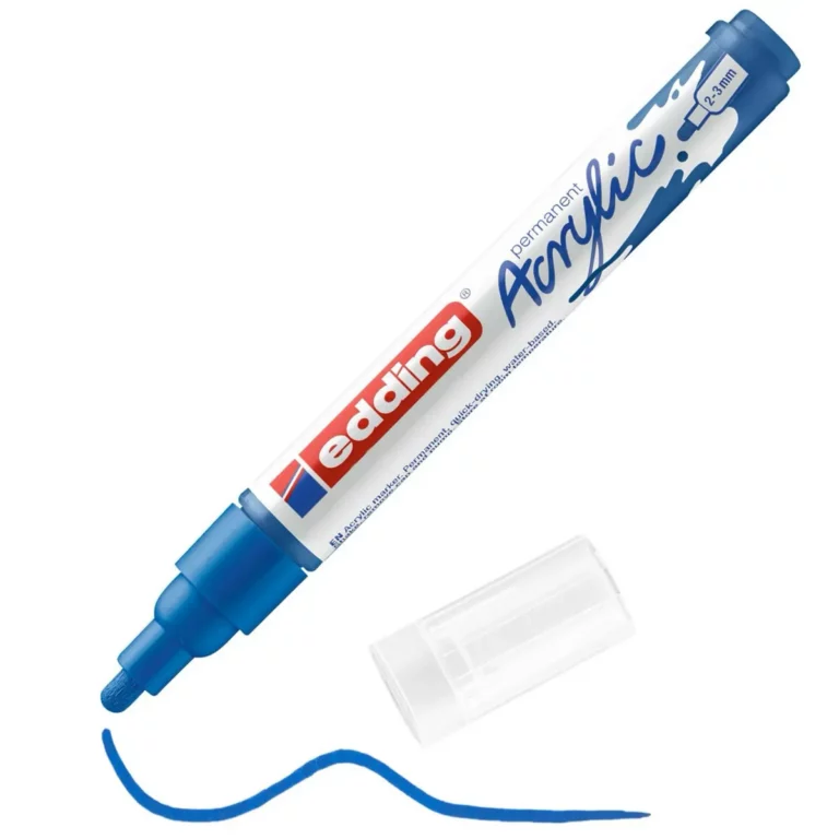 EDDING Acrylmarker 5100 mit Rundspitze 2-3 mm (M) enzianblau