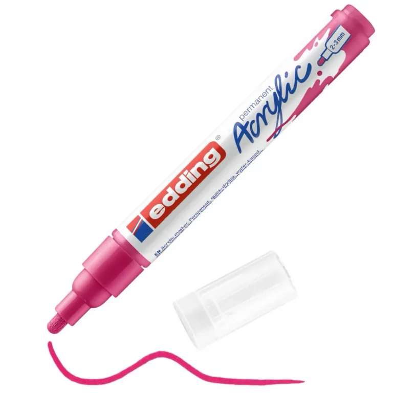 EDDING Acrylmarker 5100 mit Rundspitze 2-3 mm (M) telemagenta