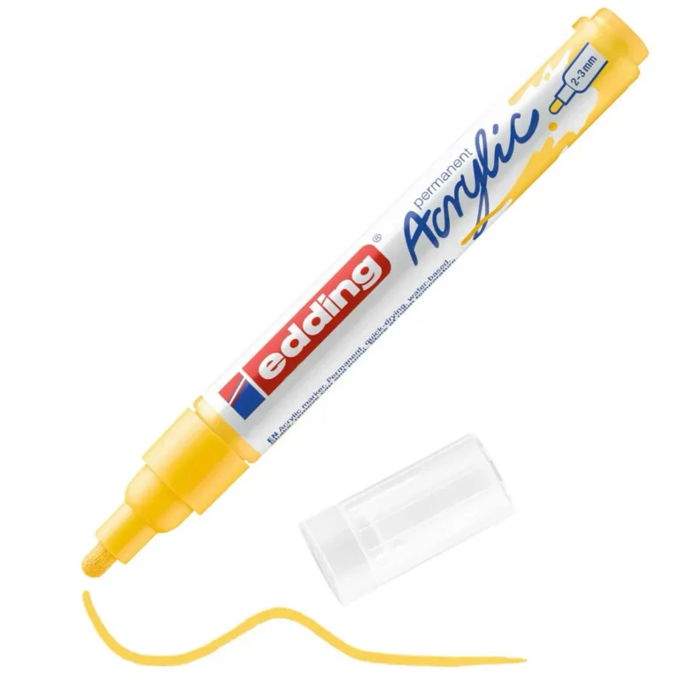 EDDING Acrylmarker 5100 mit Rundspitze 2-3 mm (M) verkehrsgelb