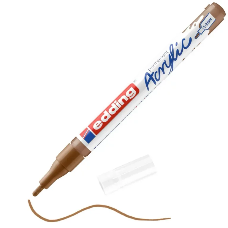 EDDING Acrylmarker 5300 mit Rundspitze 1-2 mm (F) haselnuss