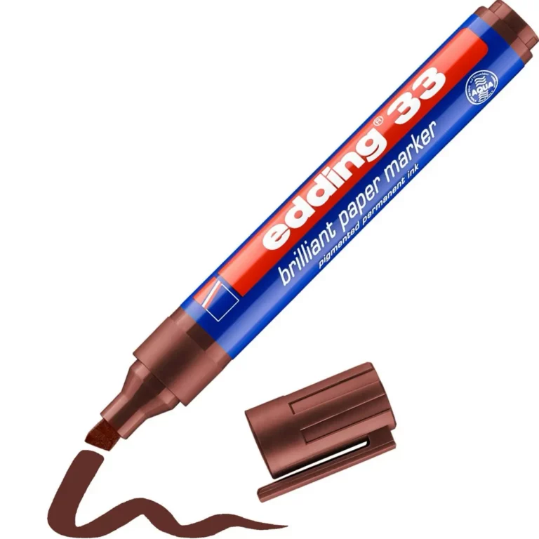 EDDING Brillant-Papiermarker 33 mit Keilspitze 1