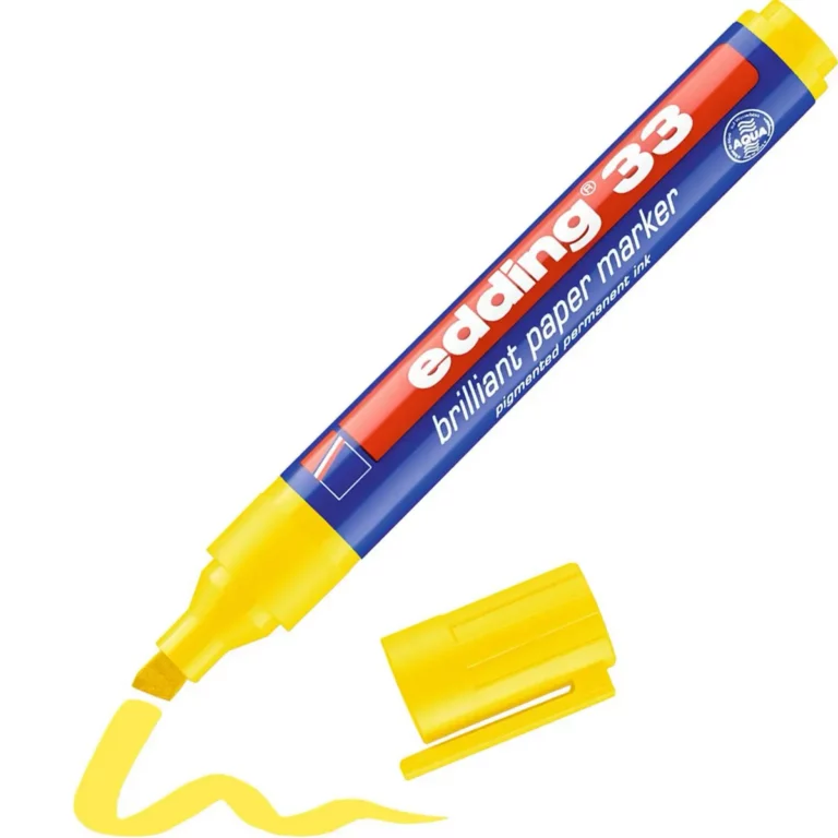 EDDING Brillant-Papiermarker 33 mit Keilspitze 1