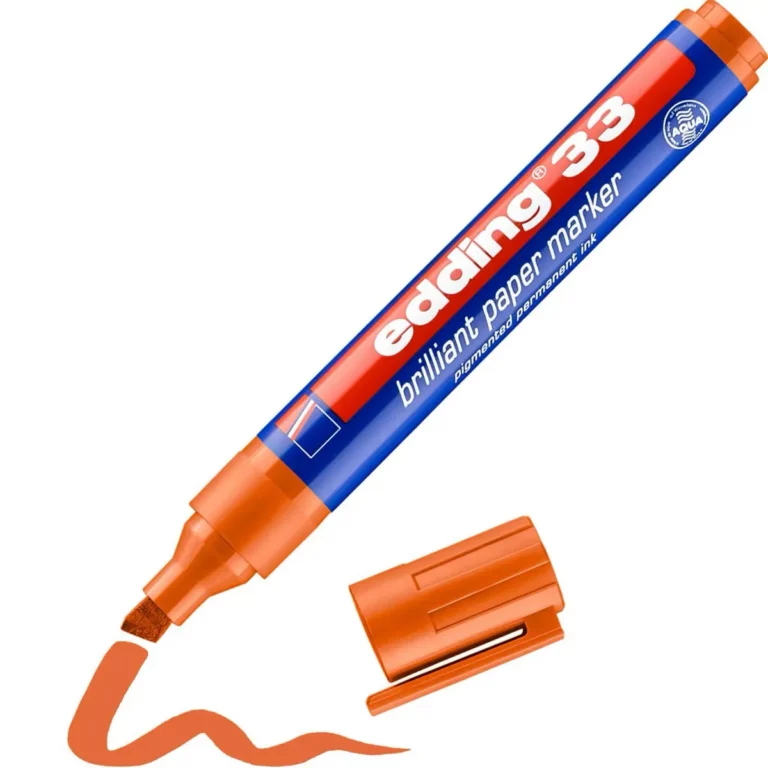 EDDING Brillant-Papiermarker 33 mit Keilspitze 1