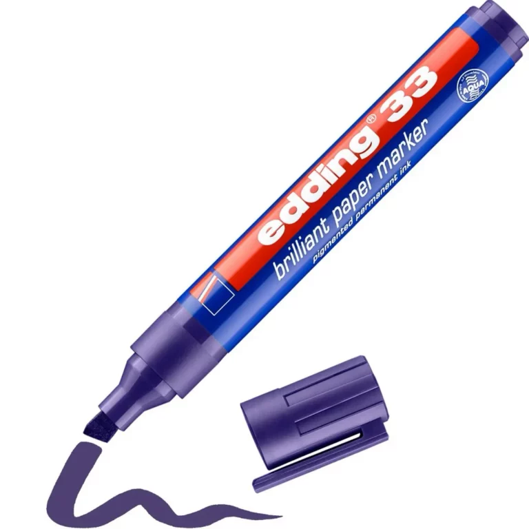 EDDING Brillant-Papiermarker 33 mit Keilspitze 1