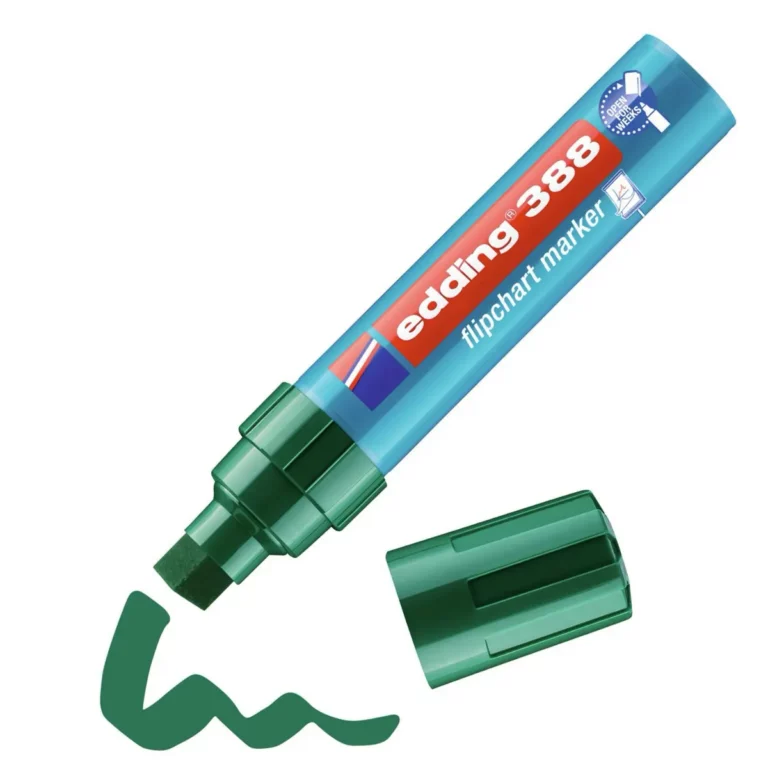 EDDING Flipchartmarker 388 mit Keilspitze 4-12 mm grün