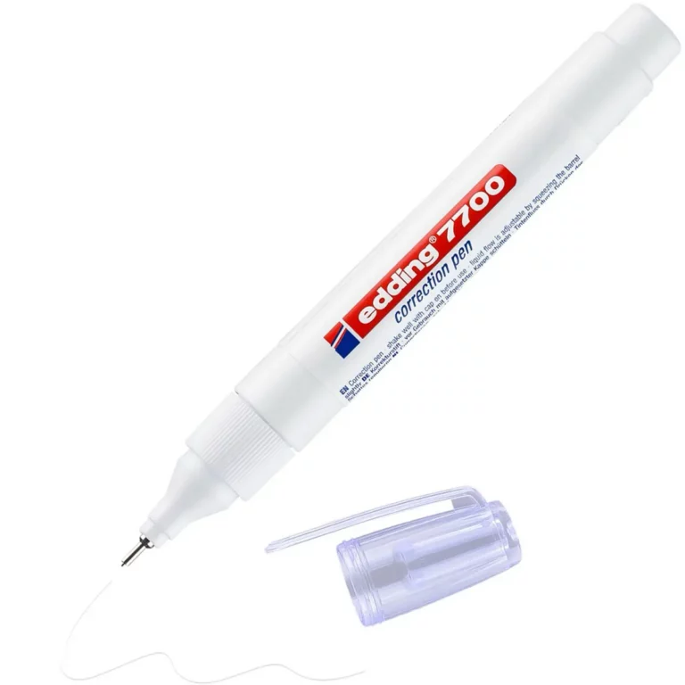 EDDING Korrekturstift 7700 mit Metallspitze 1-2 mm weiß