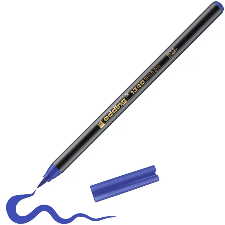 EDDING Pinselstift 1340 mit Pinselspitze 1-3 mm blau