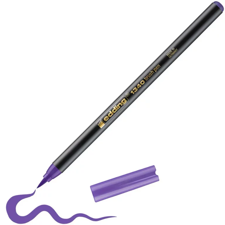EDDING Pinselstift 1340 mit Pinselspitze 1-3 mm violett