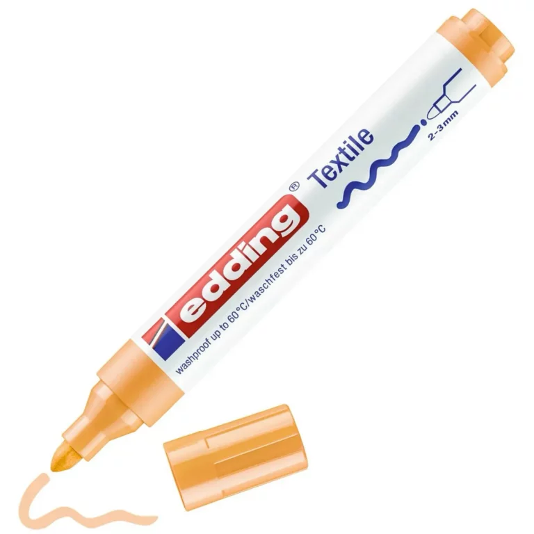 EDDING Textilmarker 4500 mit Rundspitze 2-3 mm hellorange