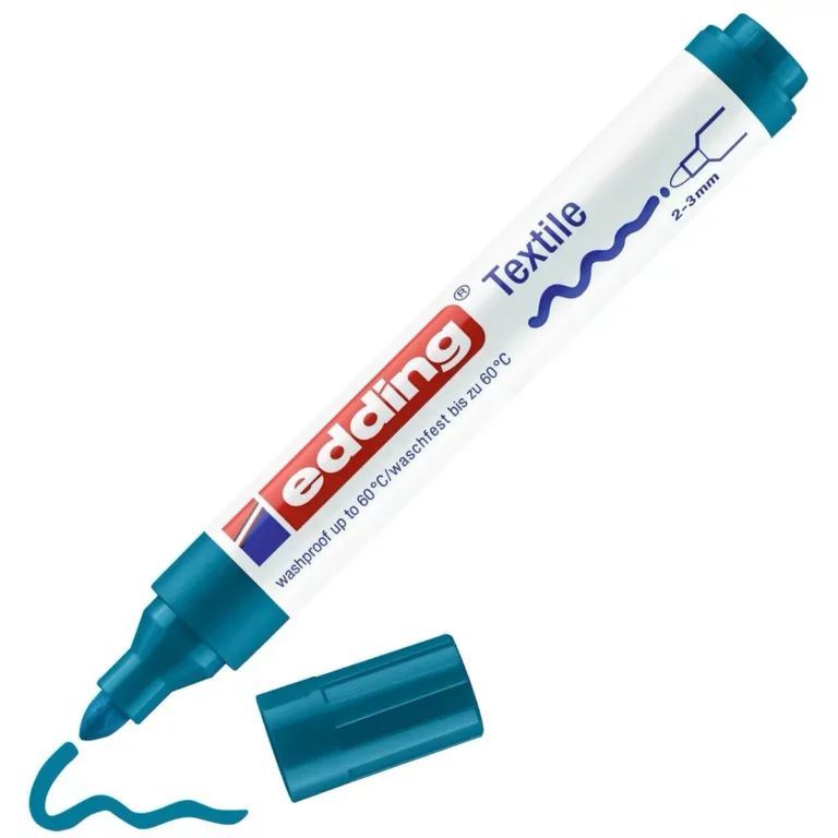 EDDING Textilmarker 4500 mit Rundspitze 2-3 mm orientblau