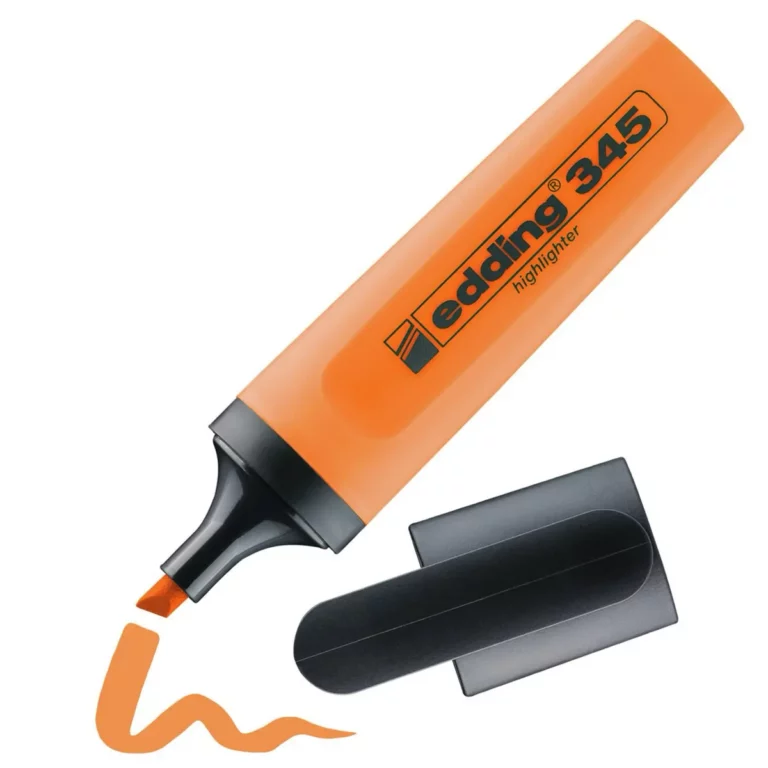 EDDING Textmarker 345 mit Keilspitze 2-5 mm orange