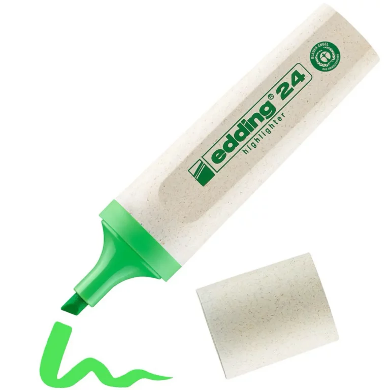 EDDING Textmarker EcoLine 24 mit Keilspitze 2-5 mm hellgrün