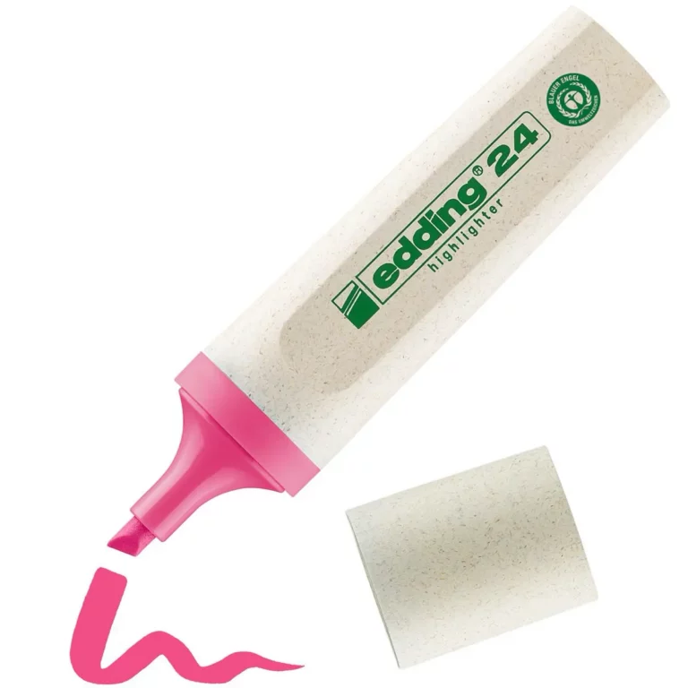 EDDING Textmarker EcoLine 24 mit Keilspitze 2-5 mm rosa