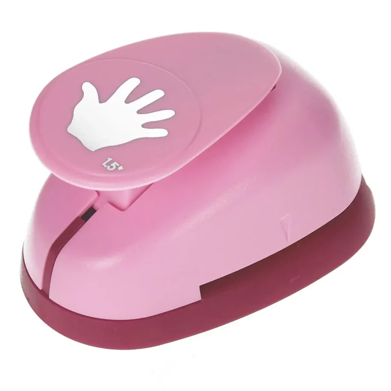 EFCO Motivstanzer "Handabdruck" L 37 x 36 mm pink