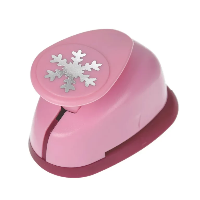 EFCO Motivstanzer "Schneeflocke" M 25 x 21 mm pink
