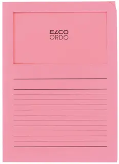 ELCO Ordo-Mappe A4 100 Stück rosa