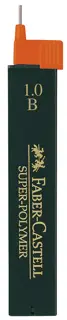 FABER-CASTELL Feinminen 1209 SUPER-POLYMER 12 Stück 1 mm B